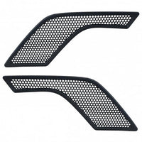 Black Hood Air Intake Grille For 2003-2017 Volvo VN/VNL (Driver or Passenger Side)