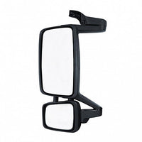 Black, Heated Mirror Assembly For 2003-2015 Volvo FM/FH/FL (Driver or Passenger Side)