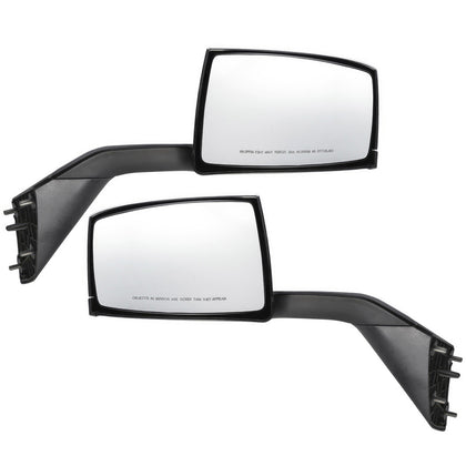 Chrome Hood Mirror Assembly For 2004-2014 Volvo VN/VNL (Driver or Passenger Side)