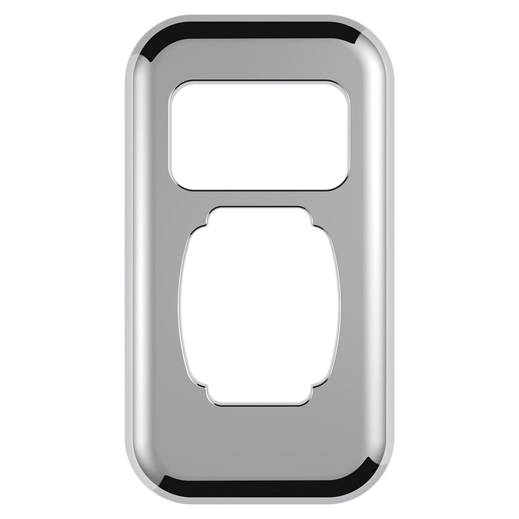 United Pacific - Chrome Plastic Dimmer Switch Trim For Peterbilt