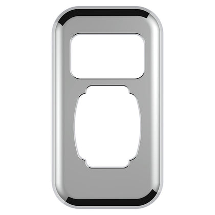 United Pacific - Chrome Plastic Dimmer Switch Trim For Peterbilt