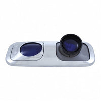 Chrome Dome Light Cover For Peterbilt 389 (2008+), 388 (2008-2014), 387 (2006-2010), 386/384 (2006-2016)