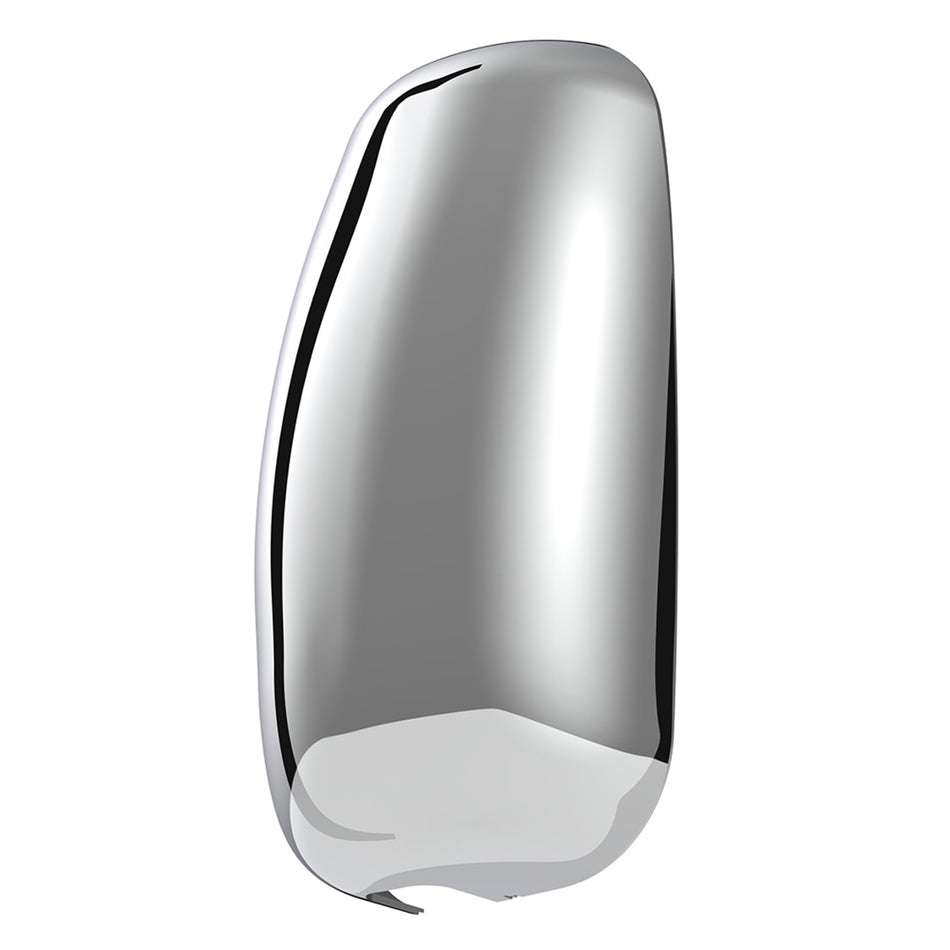 Chrome Mirror Cover For Peterbilt 387 (2000-2011), 587 (2012-2018), & Kenworth T700 (2010-2016) - Driver or Passenger Side