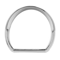 Chrome Plastic Speed/Tachometer Gauge Bezel For Peterbilt 579 (2013-2021) & 587 (2010-2016)