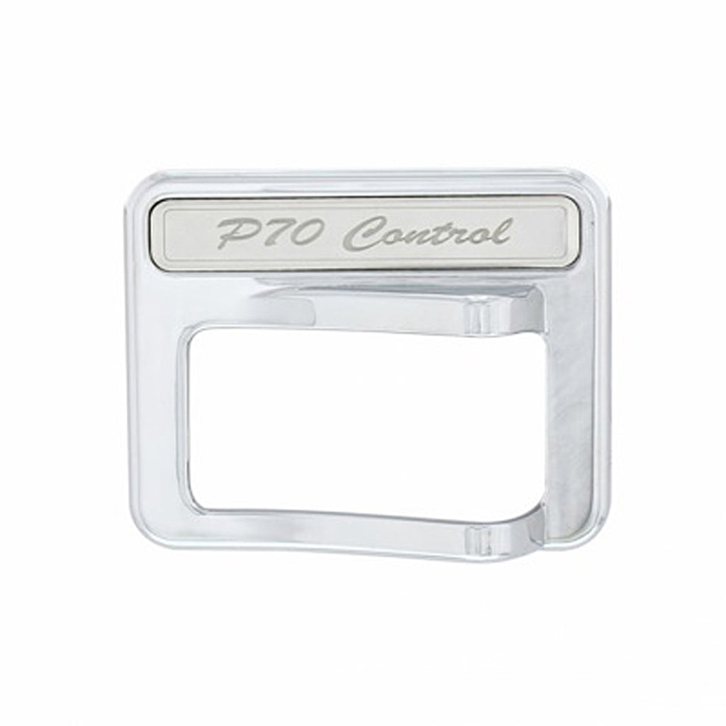 Chrome Rocker Switch Cover For Peterbilt 579 (2013-2019) & 567 (2014-2018) - PTO Control