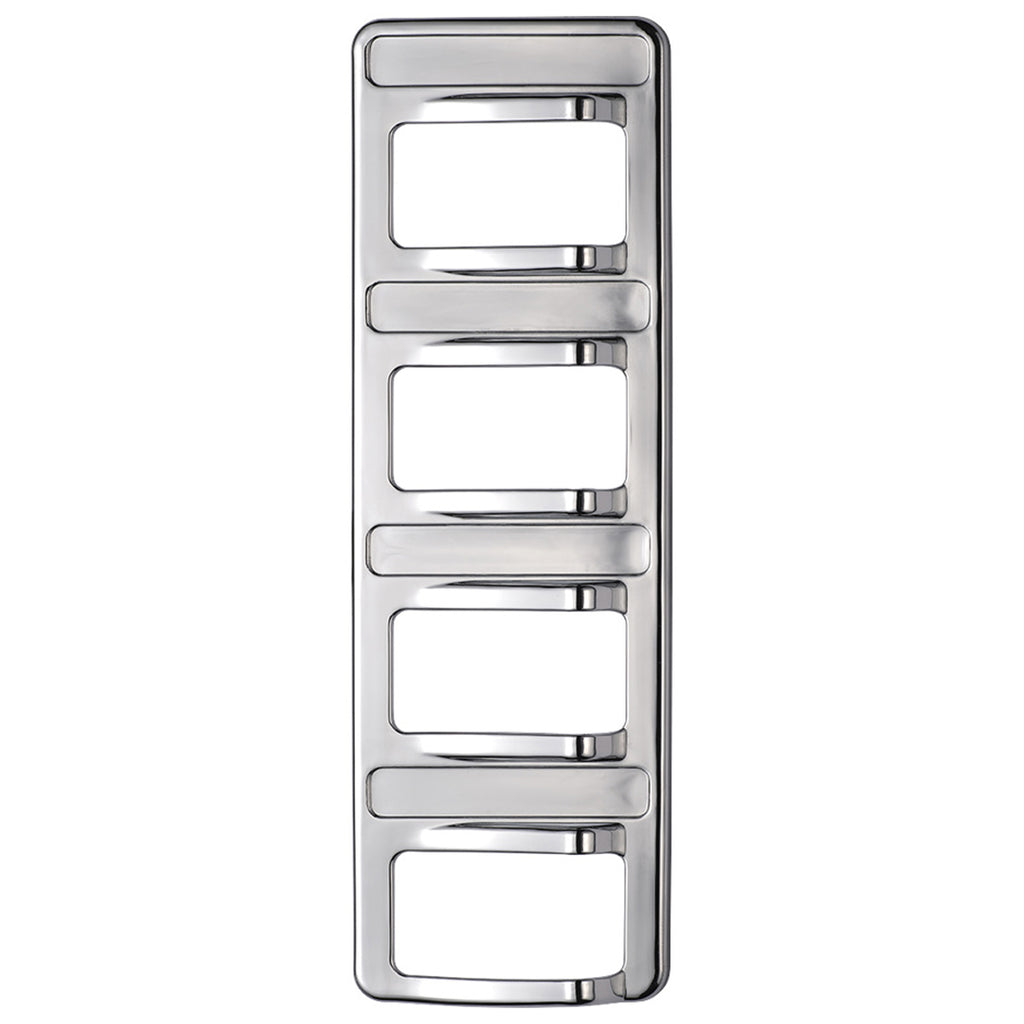 Chrome 4-Rocker Switch Cover For Peterbilt 579 (2012-2019) & 567 (2014-2019) - 4 Switches