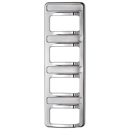 Chrome 4-Rocker Switch Cover For Peterbilt 579 (2012-2019) & 567 (2014-2019) - 4 Switches