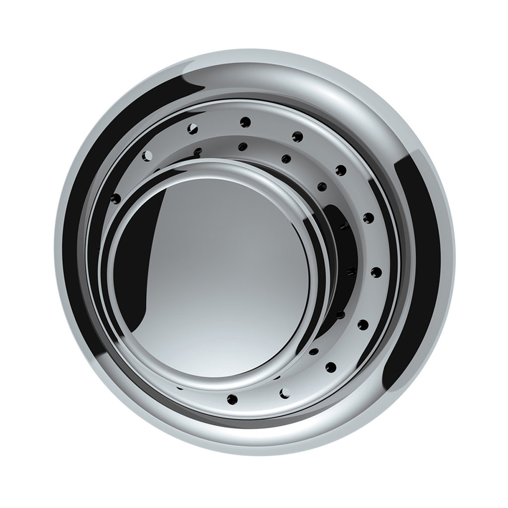 United Pacific - Chrome Peterbilt Dash Data Display Module Control Knob Set