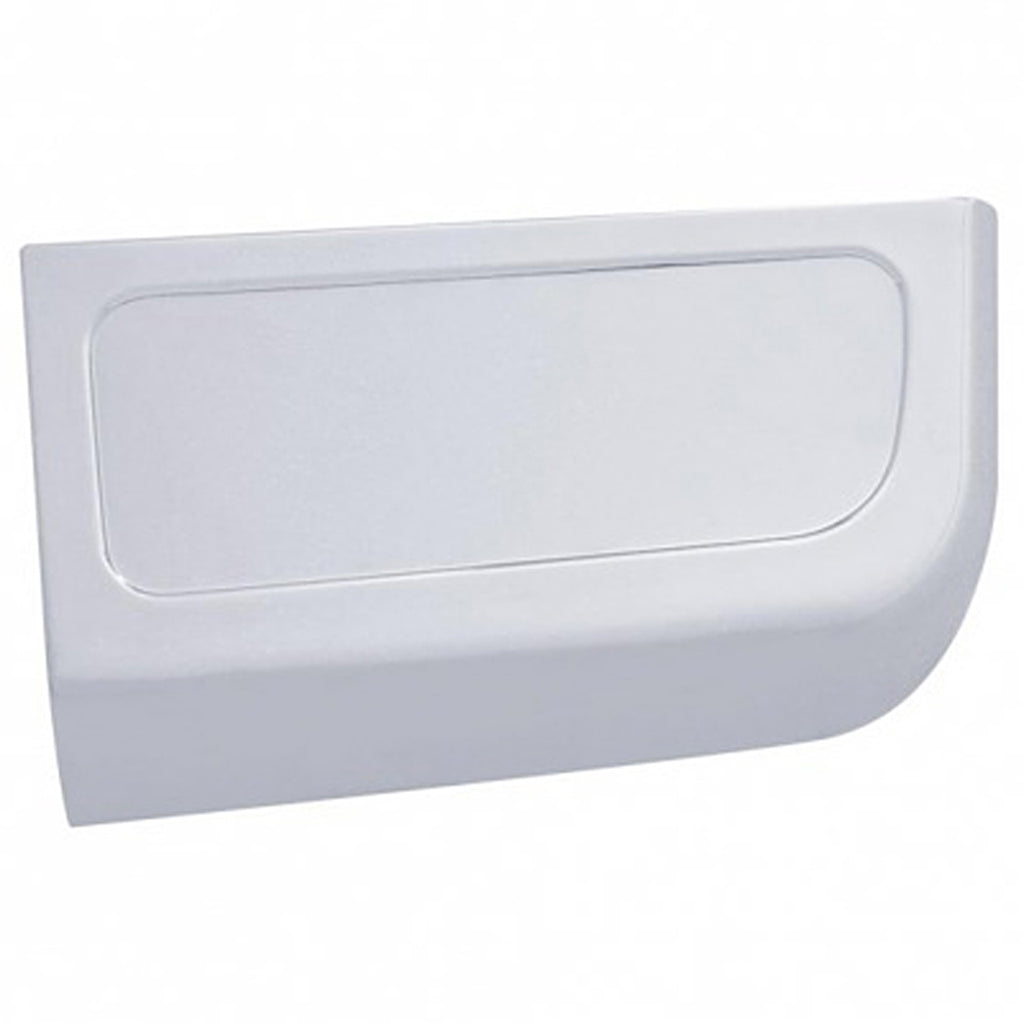 Chrome Plastic Dash Storage Compartment Flip Cover W/Indent For 1998-2002 Freightliner Century