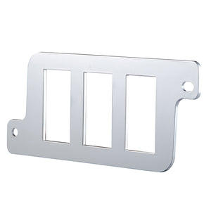 United Pacific - Freightliner Lower Bottom Dash Switch Panel (1, 2 or 3 Openings) - Left or Right Side