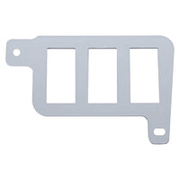 United Pacific - Freightliner Lower Bottom Dash Switch Panel (1, 2 or 3 Openings) - Left or Right Side