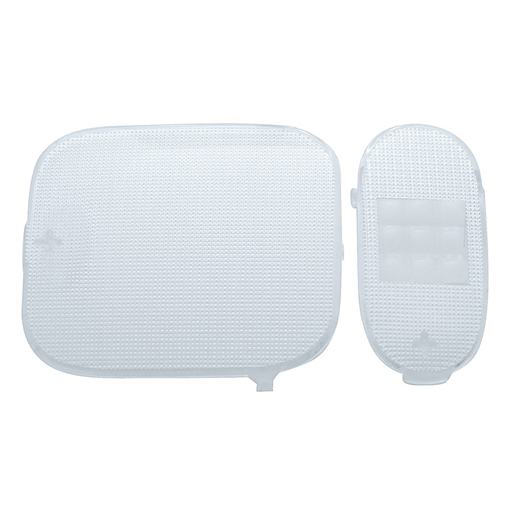 Dome Light Lens 2-Piece Set For 2006+ Freightliner Columbia And Coronado (Clear, Green, Purple or Red)