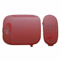 Dome Light Lens 2-Piece Set For 2006+ Freightliner Columbia And Coronado (Clear, Green, Purple or Red)