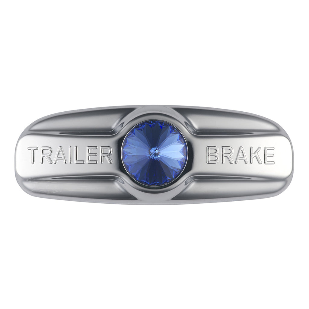 Trailer Brake Cover W/Crystal For Freightliner Century (1996-2011), Columbia (2001-2017) - Blue, Clear, Green, Purple or Red