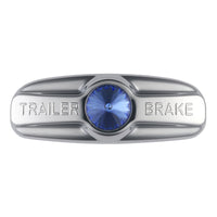 Trailer Brake Cover W/Crystal For Freightliner Century (1996-2011), Columbia (2001-2017) - Blue, Clear, Green, Purple or Red