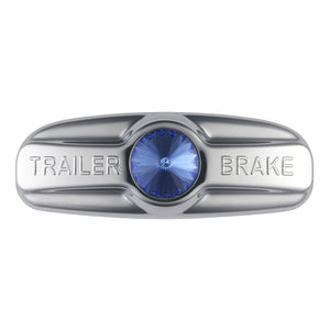 Trailer Brake Cover W/Crystal For Freightliner Century (1996-2011), Columbia (2001-2017) - Blue, Clear, Green, Purple or Red