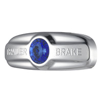 Trailer Brake Cover W/Crystal For Freightliner Century (1996-2011), Columbia (2001-2017) - Blue, Clear, Green, Purple or Red