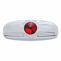 Trailer Brake Cover W/Crystal For Freightliner Century (1996-2011), Columbia (2001-2017) - Blue, Clear, Green, Purple or Red