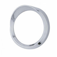 Chrome Plastic Speed/Tachometer Gauge Bezel With Visor For 2000-2007 International 9900IX/9900I/9400I/9200I