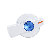 A/C Knob (Newer Model) For 2005-2010 Freightliner (Indented, Amber, Blue, Clear, Green, Purple or Red Crystal)