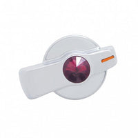 A/C Knob (Newer Model) For 2005-2010 Freightliner (Indented, Amber, Blue, Clear, Green, Purple or Red Crystal)