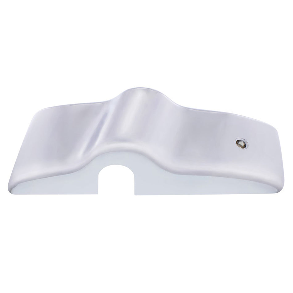 Chrome Plastic Bottom Mirror Post Cover For 1996-2010 Freightliner Century (Driver or Passenger Side)
