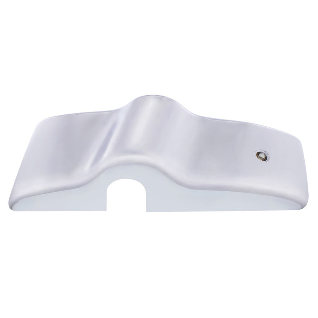 Chrome Plastic Bottom Mirror Post Cover For 1996-2010 Freightliner Century (Driver or Passenger Side)