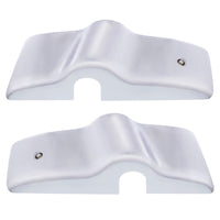 Chrome Plastic Bottom Mirror Post Cover For 1996-2010 Freightliner Century (Driver or Passenger Side)