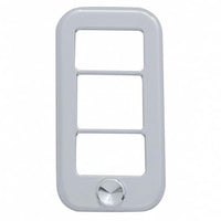 Rocker Switch Cover With 3 Openings & Crystal For Freightliner (3-Pack) - Various Crystal Colors