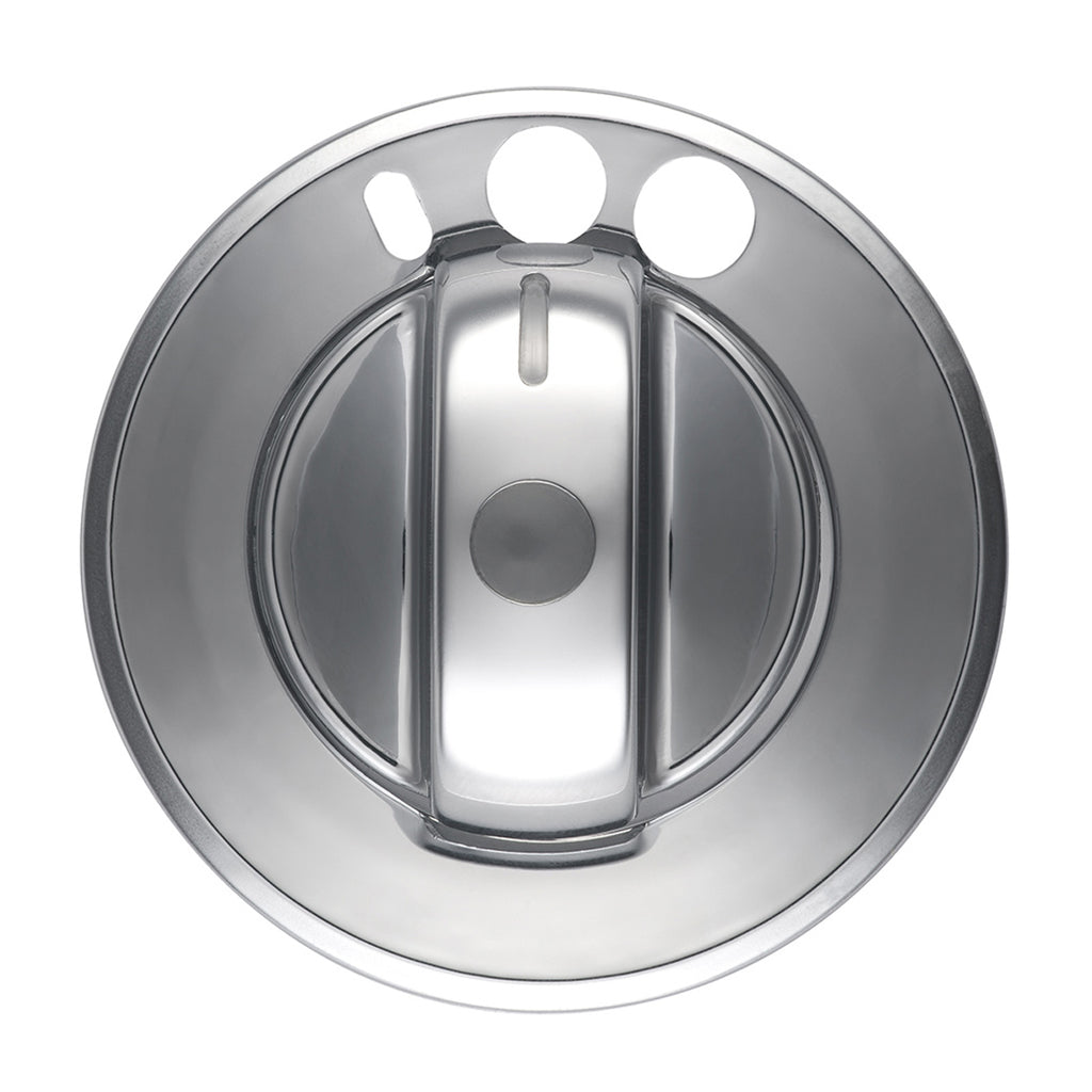 Chrome Plastic 2-Piece Headlight Switch Cover For 2008-2017 Freightliner Cascadia