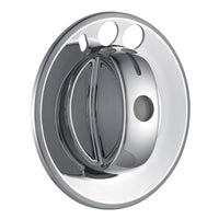 Chrome Plastic 2-Piece Headlight Switch Cover For 2008-2017 Freightliner Cascadia