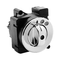 Chrome Plastic 2-Piece Headlight Switch Cover For 2008-2017 Freightliner Cascadia