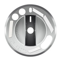 Chrome Plastic 2-Piece Headlight With Fog Light Switch Cover For 2008-2017 Freightliner Cascadia