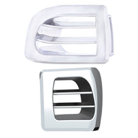 Chrome Plastic A/C Vent For 2008-2017 Freightliner Cascadia - Driver or Passenger Side