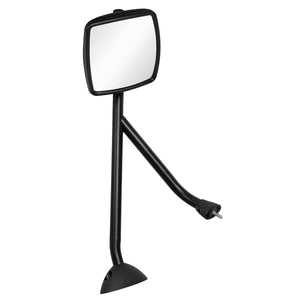 Black Hood Mirror Assembly For 2006-2017 International Prostar - Driver or Passenger Side