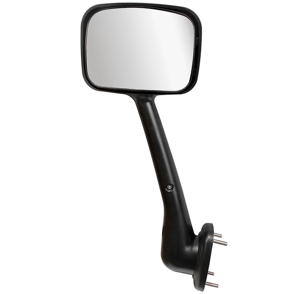 Chrome Hood Mirror Assembly With Sequential LED Turn Signal For 2008-2017 Freightliner Cascadia