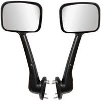 Chrome Hood Mirror Assembly With Sequential LED Turn Signal For 2008-2017 Freightliner Cascadia