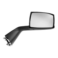 Chrome Hood Mirror Assembly With Sequential LED Turn Signal For 2018-2024 Volvo VNL - Driver or Passenger Side