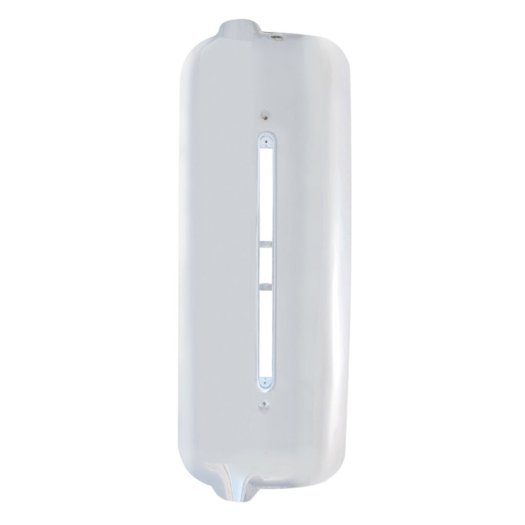 Chrome Plastic Mirror Cover With LED Cutout For 2005 & Older Freightliner Century (Driver or Passenger Side)