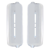 Chrome Plastic Mirror Cover With LED Cutout For 2005 & Older Freightliner Century (Driver or Passenger Side)