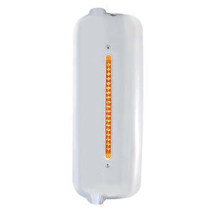 Mirror Cover With 19 LEDs 12" Reflector Light Bar For Pre-2005 FL Century - Amber LEDs (Amber or Clear Lens)