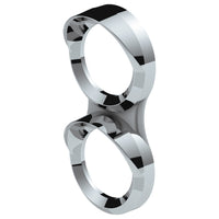 Small 2 Gauge Cluster Bezel With Visor For 2008-2017 Freightliner Cascadia (Horizontal or Vertical)