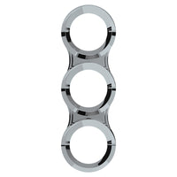 Small 3 Gauge Cluster Bezel With Visors For 2008-2017 Freightliner Cascadia - Vertical