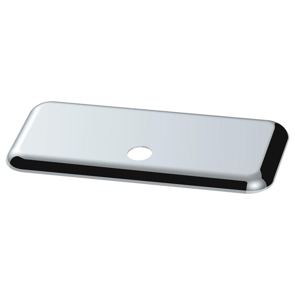 Chrome Plastic Upper Center Storage Door Cover For 2007-2018 Freightliner Cascadia
