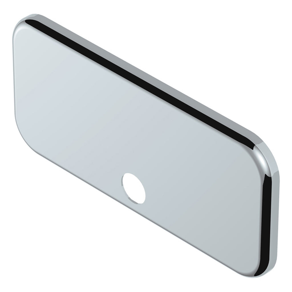 Chrome Plastic Upper Side Storage Door Cover For 2007-2018 Freightliner Cascadia