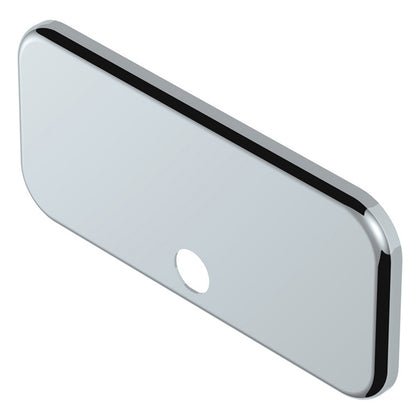 Chrome Plastic Upper Side Storage Door Cover For 2007-2018 Freightliner Cascadia