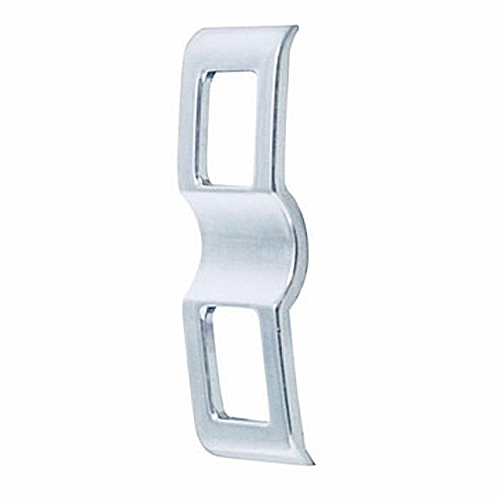 United Pacific - Chrome Plastic Switch Covers - 2 Openings