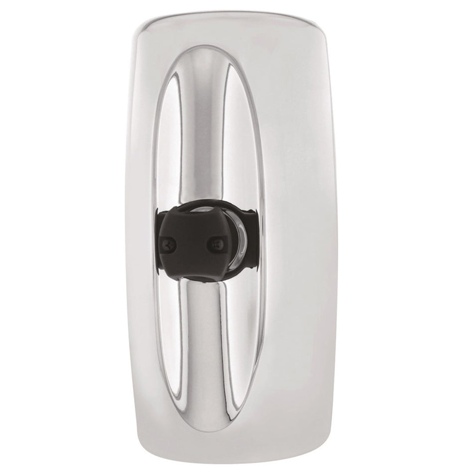 Chrome Main Mirror Head For Freightliner M2 - Fits LH & RH, Non Heated, Non Power Adjust