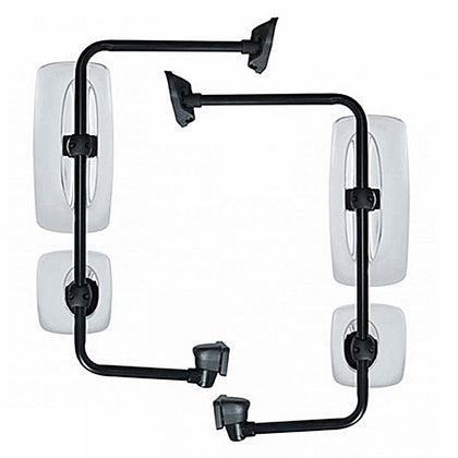 Chrome Non-Heated Mirror Assembly For Freightliner M2 - Driver or Passenger Side