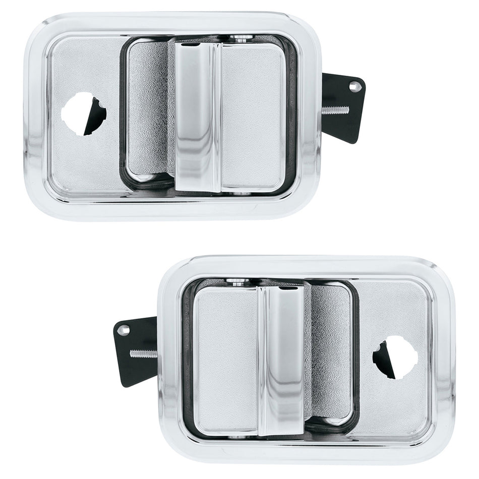 Exterior Door Handle W/1" Lock Cutout For Freightliner Columbia (2003-2011) & Century (2003-2010) - Driver or Passenger Side